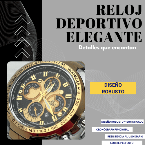 Reloj Deportivo Elegante